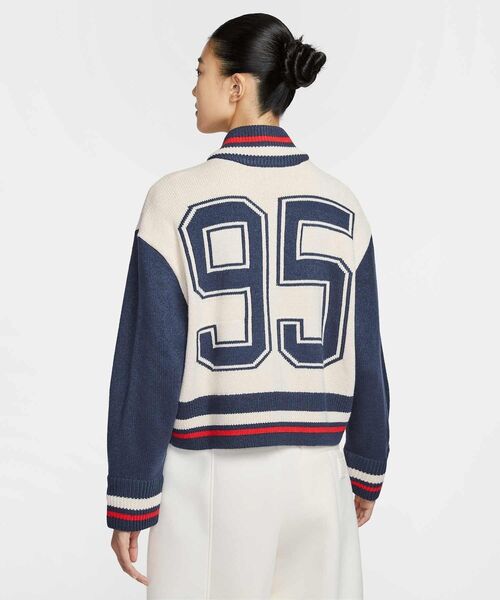 NIKE(ナイキ)の「ナイキ スポーツウェア ウィメンズカーディガン / Nike Sportswear Women's Cardigan HV2495-104 Light Orewood Brown(カーディガン/ボレロ・レディース・ブラウン系その他・XS/S/M/L/XL)」の9枚目の写真