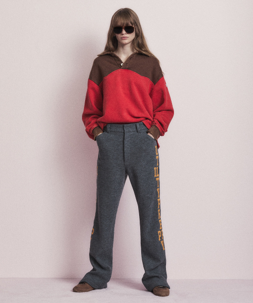 NOHANT(ノアン)の「WESTERN COLOR BLOCK SWEATSHIRT RED(スウェット・メンズ・レッド・SMALL/MEDIUM/LARGE)」の6枚目の写真