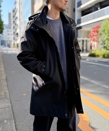 STONE  ブラック マウンテンパーカー STONE ISLAND ストーンアイランド Membrana 3L TC マウンテンパーカー