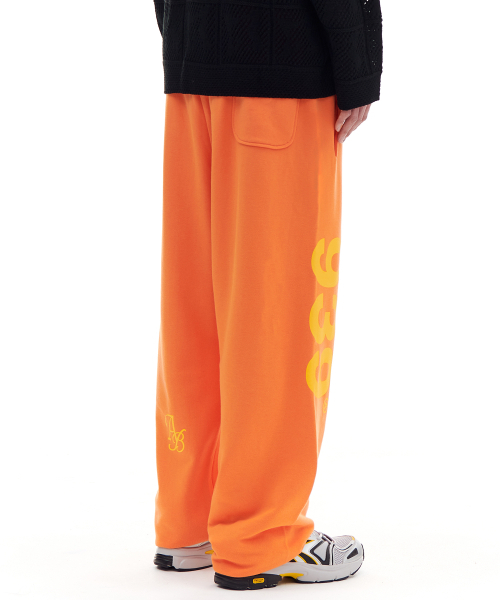 セール】939 LOGO SWEAT PANTS (ORANGE)（スウェットパンツ）｜ARCHIVE