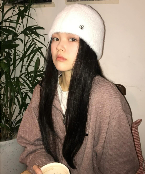 FLAREUP(フレアアップ)の「Fur Knit Beanie (FL-727_White)(ニットキャップ/ビーニー・レディース・ホワイト・FREE)」の17枚目の写真