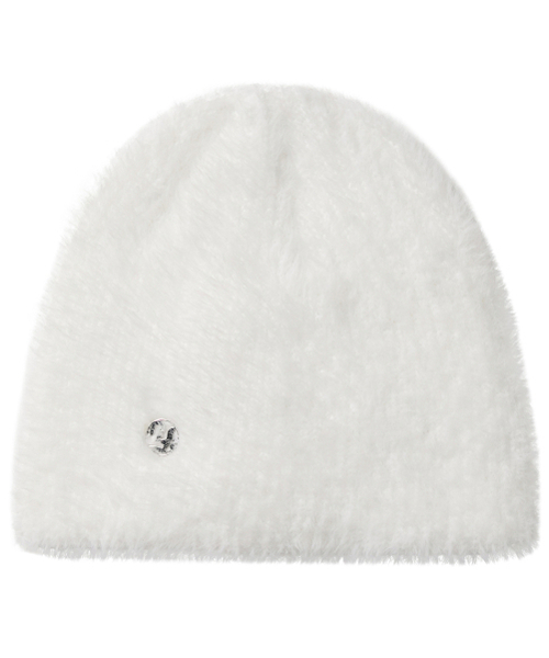 FLAREUP(フレアアップ)の「Fur Knit Beanie (FL-727_White)(ニットキャップ/ビーニー・レディース・ホワイト・FREE)」の18枚目の写真