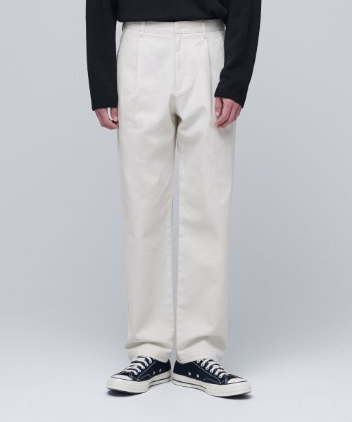 MUSINSA STANDARD（ムシンサスタンダード）の「あごレギュラーフィットのCcinoパンツ1枚。 [クリーム]（その他パンツ・メンズ・その他・29/30/31/33/26/27/28/40/38/42/36/34/32）」の6枚目の写真