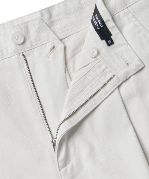 MUSINSA STANDARD（ムシンサスタンダード）の「あごレギュラーフィットのCcinoパンツ1枚。 [クリーム]（その他パンツ・メンズ・その他・29/30/31/33/26/27/28/40/38/42/36/34/32）」の9枚目の写真