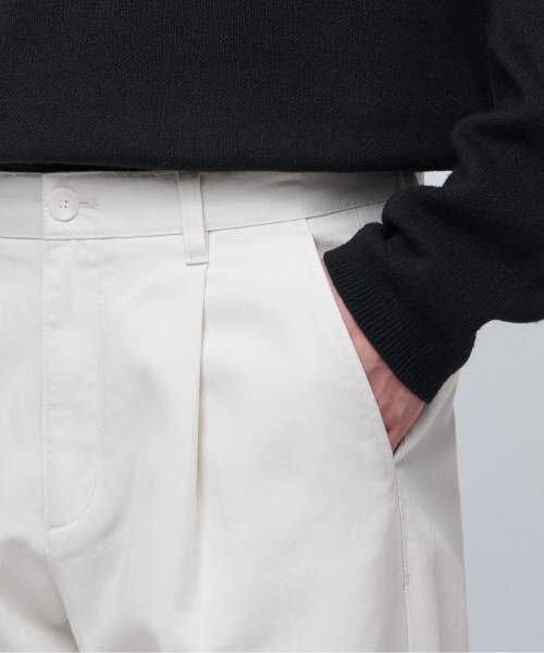 MUSINSA STANDARD（ムシンサスタンダード）の「あごレギュラーフィットのCcinoパンツ1枚。 [クリーム]（その他パンツ・メンズ・その他・29/30/31/33/26/27/28/40/38/42/36/34/32）」の10枚目の写真