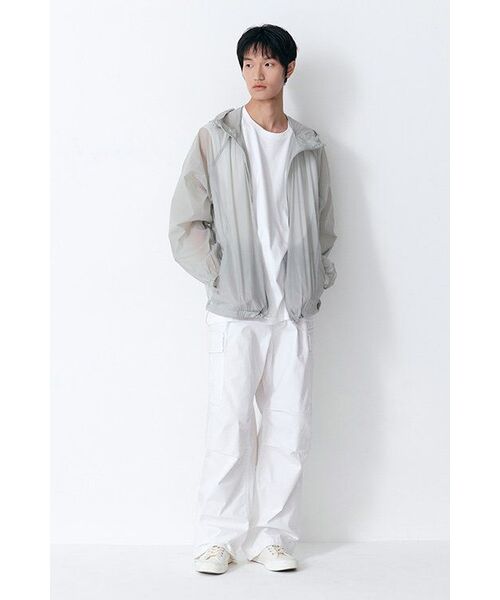 MUSINSA STANDARD（ムシンサスタンダード）の「コットンパラシュートカーゴパンツ [オフホワイト]（スウェットパンツ・メンズ・その他・32/33/34/36/38/40/42/28/29/30/31）」の19枚目の写真
