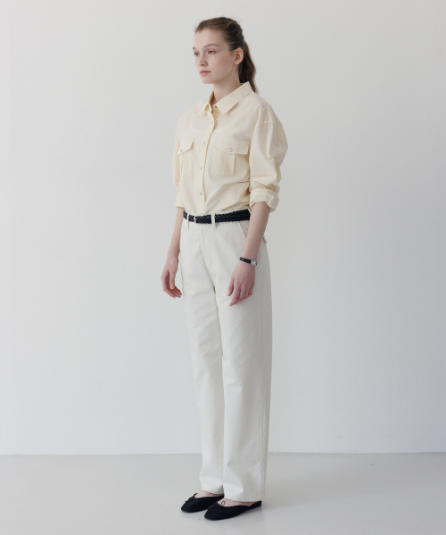 TTUDEMENT(トュードメント)の「COIN POCKET PANTS IVORY(その他パンツ・レディース・その他・SMALL/MEDIUM)」の3枚目の写真