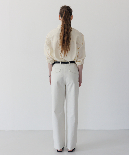 TTUDEMENT(トュードメント)の「COIN POCKET PANTS IVORY(その他パンツ・レディース・その他・SMALL/MEDIUM)」の4枚目の写真