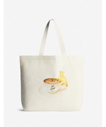 Maison Kitsune(]Lcl)CAPPUCCINO TOTE(g[gobO)