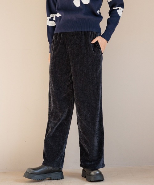 FOUND GOOD(ファウンドグッド)の「ベロアイージーパンツ(その他パンツ・レディース・ブラウン系4/ネイビー/グレー系8・L/M/S)」の14枚目の写真