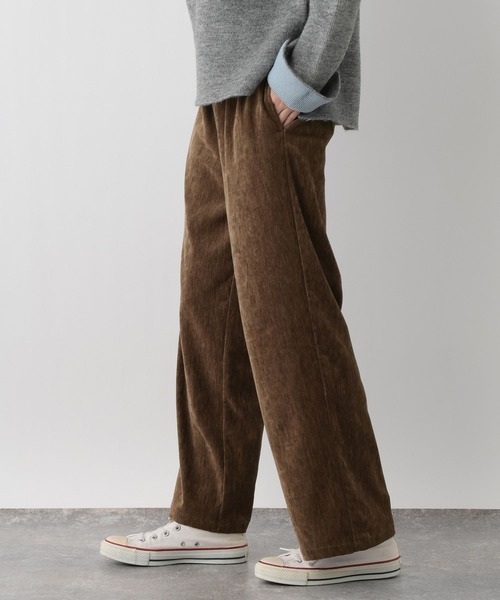 FOUND GOOD(ファウンドグッド)の「ベロアイージーパンツ(その他パンツ・レディース・ブラウン系4/ネイビー/グレー系8・L/M/S)」の19枚目の写真