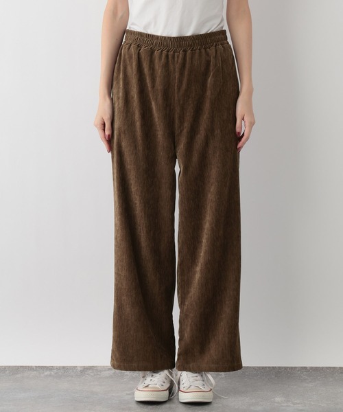 FOUND GOOD(ファウンドグッド)の「ベロアイージーパンツ(その他パンツ・レディース・ブラウン系4/ネイビー/グレー系8・L/M/S)」の20枚目の写真