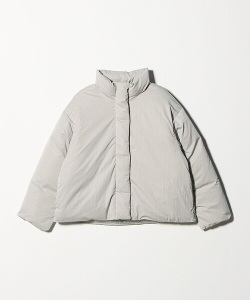 A DAY IN THE LIFE UNITED ARROWS(アデイインザライフユナイテッドアローズ)の「スタンド ダウンジャケット <A DAY IN THE LIFE>(ダウンジャケット/コート・レディース・ダークグレー/オリーブ/ブラック/ナチュラル・FREE)」の3枚目の写真