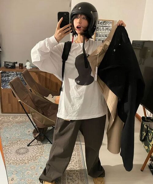 GLW（ジーエルダブリュ）の「コットンカーブパンツブラック（その他パンツ・レディース・その他・SMALL/MEDIUM/LARGE）」の16枚目の写真