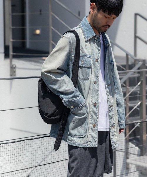 11OZデニム カバーオール JKT / 11OZ DENIM COVERALL JKT（デニム