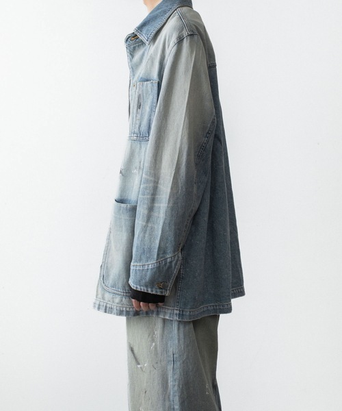 11OZデニム カバーオール JKT / 11OZ DENIM COVERALL JKT(デニム 11OZデニム カバーオール JKT / 11OZ DENIM COVERALL JKT(デニム