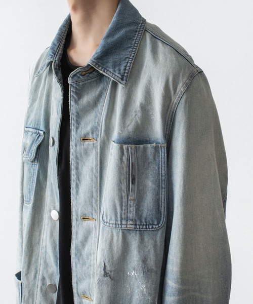 11OZデニム カバーオール JKT / 11OZ DENIM COVERALL JKT（デニム
