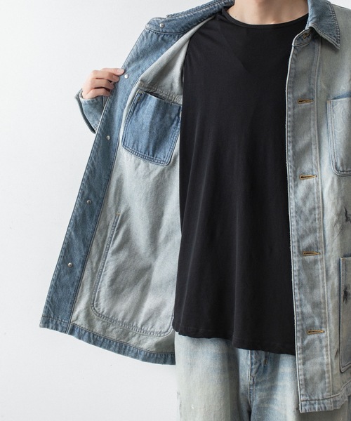 11OZデニム カバーオール JKT / 11OZ DENIM COVERALL JKT（デニム