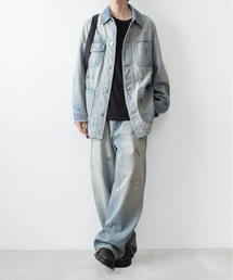 VEIN （ヴェイン）の「11OZデニム カバーオール JKT / 11OZ DENIM COVERALL JKT（デニムジャケット）」