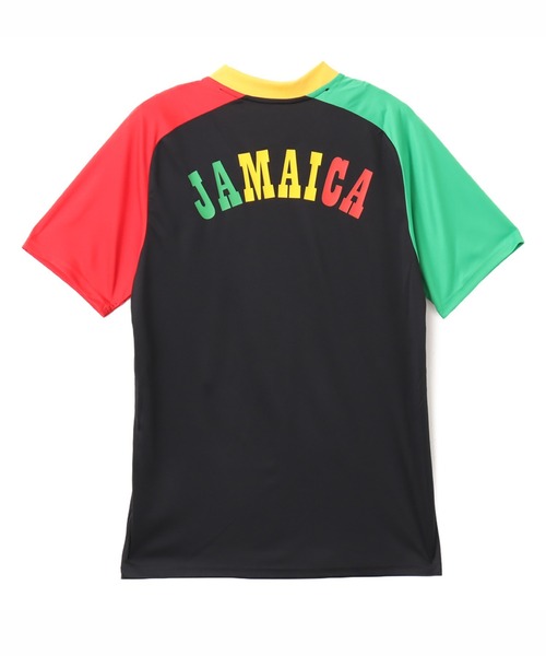adidas(アディダス)の「adidas JAMAICA 26 X BOB MARLEY AWAY PRE MATCH JERSEY / アディダス ジャマイカ26 × ボブマーリー アウェイ プレマッチ ジャージ(ジャージ・メンズ・ブラック・L/M/S/XL/XXL)」の9枚目の写真