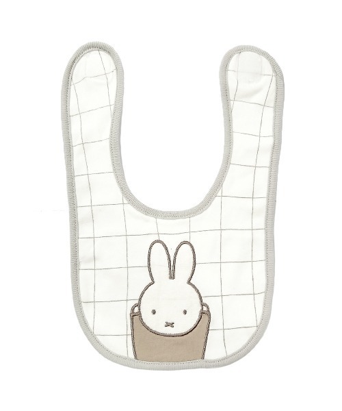Miffy（ ミッフィー）の「ブルーナスタイ (ミッフィー/ボリス)２枚組（スタイ/よだれかけ・キッズ・ブラウン/ベージュ/アイボリー/ホワイト・FREE）」の14枚目の写真