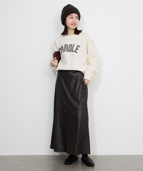 SCREEN STARS（スクリーンスターズ）の「SCREEN STARS/スクリーンスターズ SLOBE別注 ロゴスウェット（スウェット・レディース・チャコールグレー/ライトグレー/ベージュ/レッド/ピンク・FREE）」の13枚目の写真