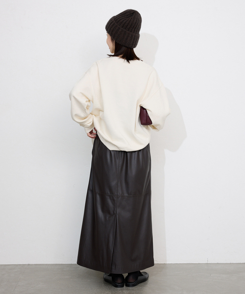 SCREEN STARS（スクリーンスターズ）の「SCREEN STARS/スクリーンスターズ SLOBE別注 ロゴスウェット（スウェット・レディース・チャコールグレー/ライトグレー/ベージュ/レッド/ピンク・FREE）」の15枚目の写真