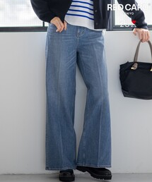23区 L | センタープレス デニム ワイド パンツ(デニムパンツ)