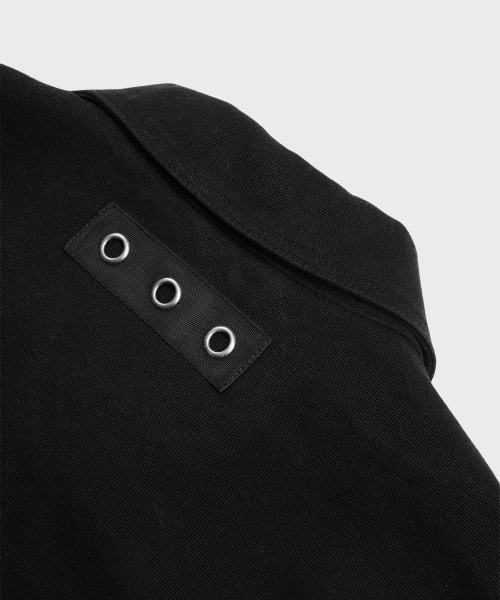 SAINTPAIN（セイントペイン）の「SP パッチワークジャケット ブラック（デニムジャケット・レディース・その他・LARGE/MEDIUM）」の2枚目の写真