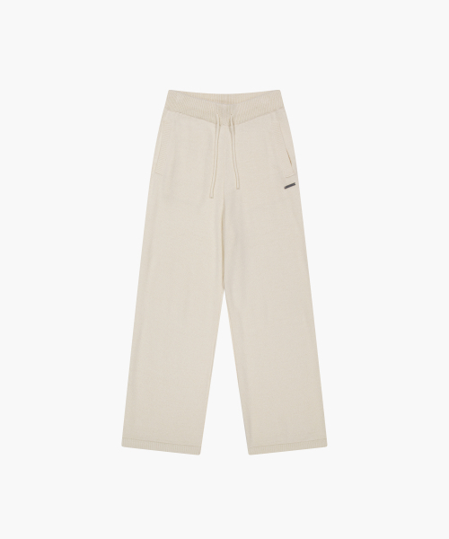 HDEX（エイチデックス）の「ウィメンズニットスウェットパンツ（アイボリー）（スウェットパンツ・レディース・アイボリー・MEDIUM/LARGE）」の2枚目の写真