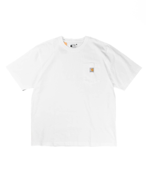 Carhartt(カーハート)の「【PH3】【Carhartt/カーハート】Workwear Pocket Short Sleeve T-Shirt K87(Tシャツ/カットソー・メンズ・ホワイト・LARGE/X-LARGE)」の2枚目の写真