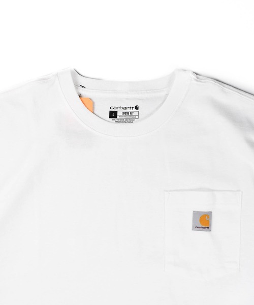 Carhartt(カーハート)の「【PH3】【Carhartt/カーハート】Workwear Pocket Short Sleeve T-Shirt K87(Tシャツ/カットソー・メンズ・ホワイト・LARGE/X-LARGE)」の3枚目の写真