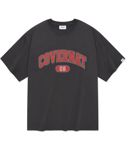 COVERNAT(カバーナット)の「アーチロゴTシャツチャコール(Tシャツ/カットソー・レディース・その他・MEDIUM/SMALL/LARGE/X-LARGE/X-SMALL)」の1枚目の写真