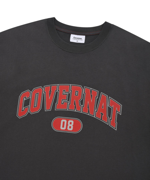 COVERNAT(カバーナット)の「アーチロゴTシャツチャコール(Tシャツ/カットソー・レディース・その他・MEDIUM/SMALL/LARGE/X-LARGE/X-SMALL)」の3枚目の写真