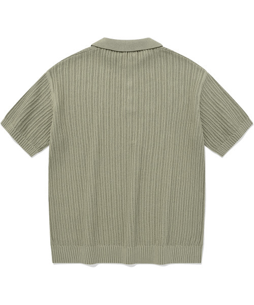 COVERNAT(カバーナット)の「クロシェポロハーフニットカーキ(ニット/セーター・レディース・その他・LARGE/MEDIUM/SMALL/X-LARGE)」の2枚目の写真