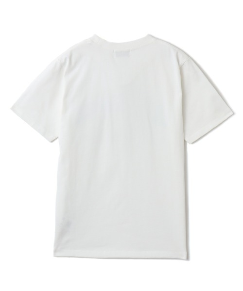 atmos pink(アトモスピンク)の「atmos pink College Logo T-shirt / アトモス ピンク カレッジ ロゴ T-シャツ(Tシャツ/カットソー・レディース・ホワイト/ブラック・S/M)」の6枚目の写真