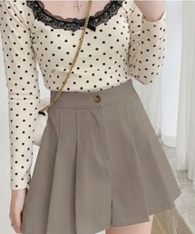 Mejoul | 【2026春夏新作】プリーツハイウエストショートパンツ(その他パンツ)