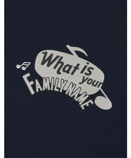 MMLG（エムエムエルジー）の「[Mmlg] FAMILY NAME SWEAT (AUTHENTIC NAVY)（スウェット・レディース・その他・MEDIUM/LARGE/SMALL/X-LARGE）」の4枚目の写真