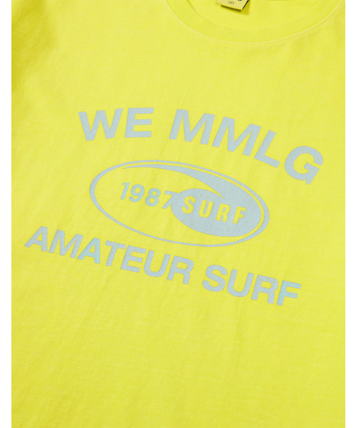 MMLG（エムエムエルジー）の「[Mmlg] ビッグウェーブ HF-T (イエロー)（Tシャツ/カットソー・レディース・その他・SMALL/MEDIUM/LARGE/X-LARGE）」の4枚目の写真