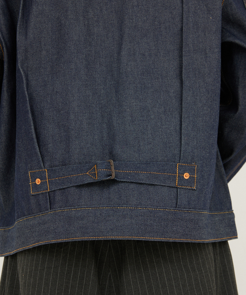 Levi's(リーバイス)の「Levi’s(R) / リーバイス(R) 別注 TYPE1 リジッド トラッカージャケット(デニムジャケット・メンズ・ダークブルー・XXX-LARGE/XX-LARGE/X-LARGE/LARGE/MEDIUM/SMALL/X-SMALL)」の21枚目の写真