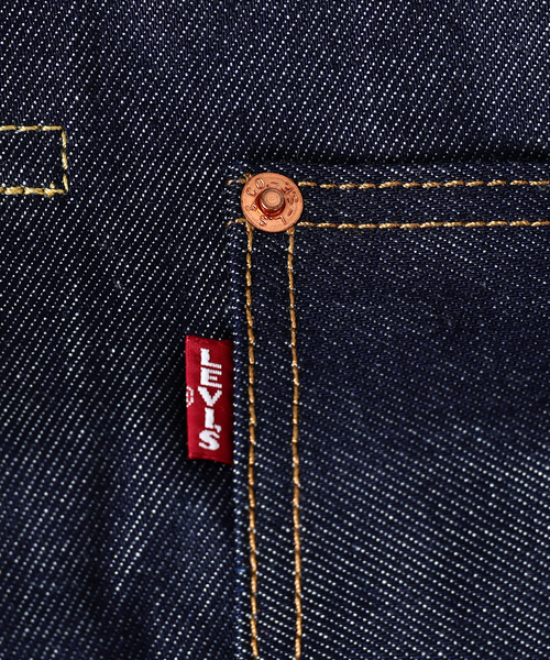 Levi's(リーバイス)の「Levi’s(R) / リーバイス(R) 別注 TYPE1 リジッド トラッカージャケット(デニムジャケット・メンズ・ダークブルー・XXX-LARGE/XX-LARGE/X-LARGE/LARGE/MEDIUM/SMALL/X-SMALL)」の7枚目の写真