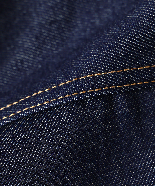 Levi's(リーバイス)の「Levi’s(R) / リーバイス(R) 別注 TYPE1 リジッド トラッカージャケット(デニムジャケット・メンズ・ダークブルー・XXX-LARGE/XX-LARGE/X-LARGE/LARGE/MEDIUM/SMALL/X-SMALL)」の5枚目の写真
