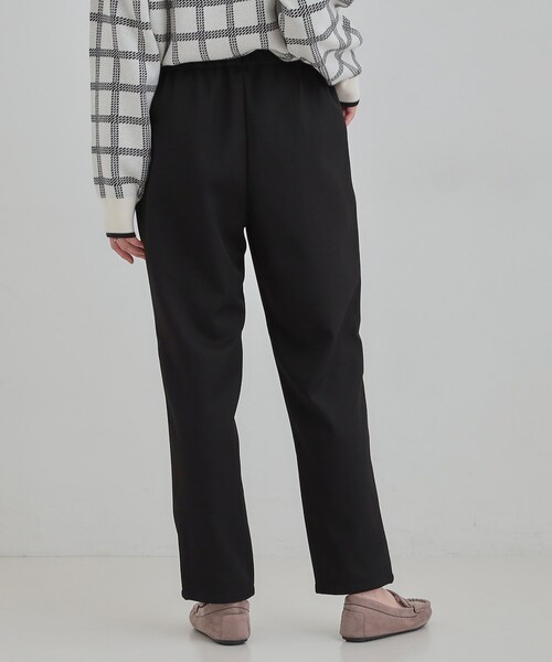 DRESKIP(ドレスキップ)の「【あったか】ウールフィール 裏起毛テーパードパンツ(その他パンツ・レディース・チャコールグレー/ブラック/キャメル・03/02/01/04)」の9枚目の写真