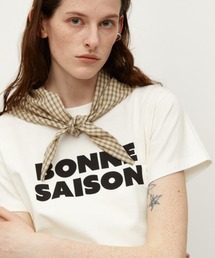 Auntie Rosa Holiday | BONNESAISONプリントTEE(Tシャツ/カットソー)