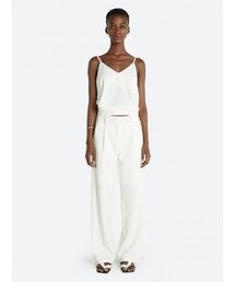 FRONT POINT TROUSERS CREME