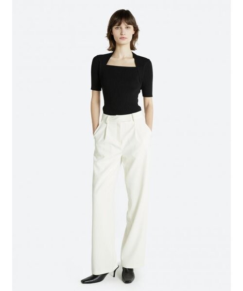 HAVELESS(ハブレス)の「FRONT POINT TROUSERS CREME(スラックス・レディース・その他・SMALL/MEDIUM)」の3枚目の写真