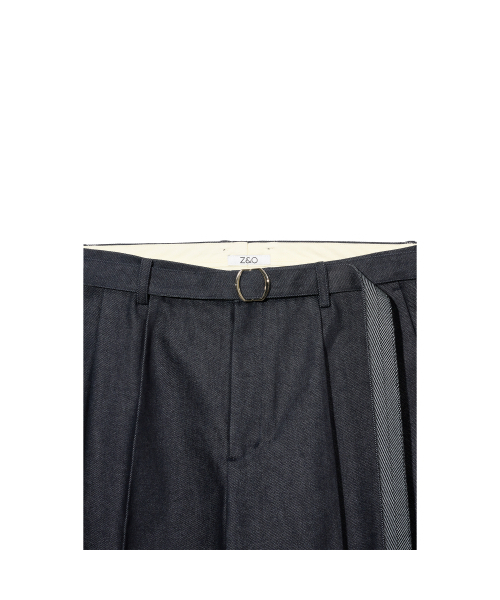 ZNO(ジーアンドオー)の「生地フェイクデニムベルト付きパンツ(デニムパンツ・メンズ・その他・LARGE/MEDIUM/SMALL)」の4枚目の写真
