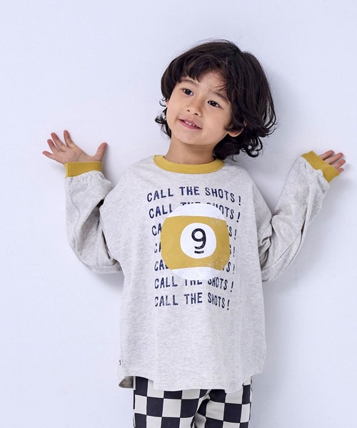 LSP WOW（エルエスピーワオ）の「【LSP WOW!】9ColorsロンTee/プチプラ（Tシャツ/カットソー・キッズ・レッド/ブルー/ブラック/イエロー/パープル/オレンジ/ホワイト/グリーン/ピンク・100/95/90/80/130/120/110）」の7枚目の写真