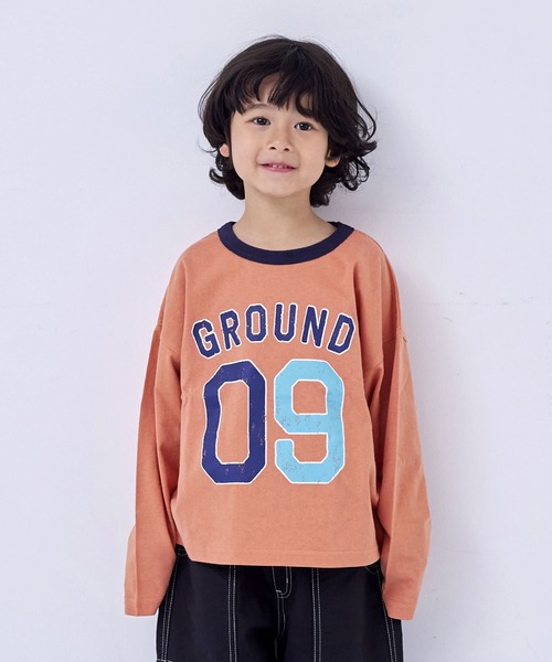 LSP WOW（エルエスピーワオ）の「【LSP WOW!】9ColorsロンTee/プチプラ（Tシャツ/カットソー・キッズ・レッド/ブルー/ブラック/イエロー/パープル/オレンジ/ホワイト/グリーン/ピンク・100/95/90/80/130/120/110）」の9枚目の写真