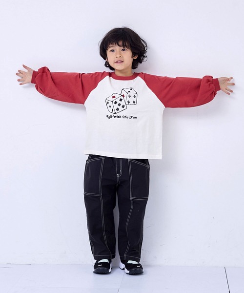 LSP WOW（エルエスピーワオ）の「【LSP WOW!】9ColorsロンTee/プチプラ（Tシャツ/カットソー・キッズ・レッド/ブルー/ブラック/イエロー/パープル/オレンジ/ホワイト/グリーン/ピンク・100/95/90/80/130/120/110）」の21枚目の写真